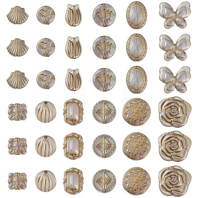 100G Transparent Acrylic Beads OACR-BT0001-05B-1