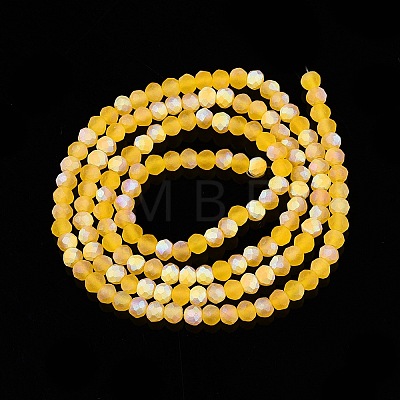 Transparent Glass Beads Strands EGLA-A044-T2mm-MB05-1