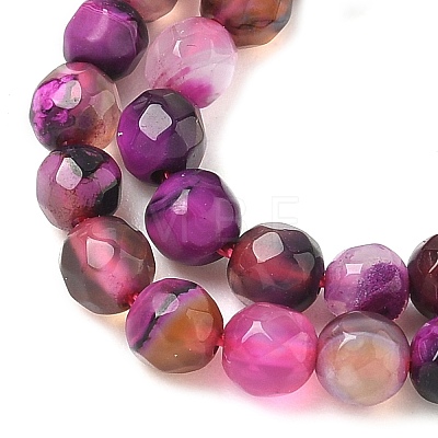 Natural Agate Beads Strands X-G-H302-A01-10-1