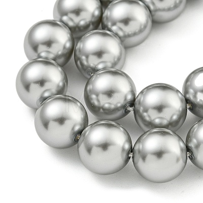 Glass Pearl Beads Strands HY-G002-01F-04-1
