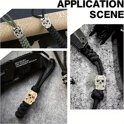 30Pcs 3 Colors Alloy European Beads FIND-YW0011-67-1
