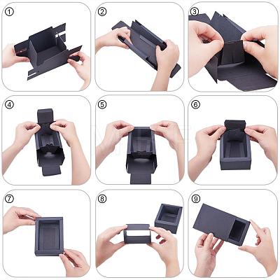 Kraft Paper Folding Box CON-WH0010-01J-D-1