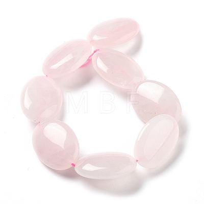 Natural Rose Quartz Beads Strands G-P528-D06-01-1