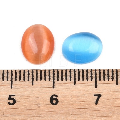 Cat Eye Cabochons X-CE-J005-8x10mm-M-1
