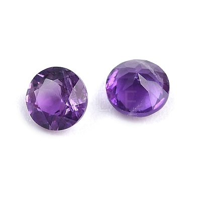 Faceted Natural Amethyst Cabochons G-I295-05C-06-1