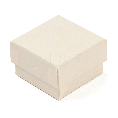 Cardboard Paper Jewelry Storage Boxes with Sponge CON-P023-01A-02-1