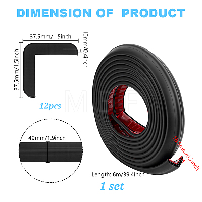 PVC Anti-collision Strip FIND-WH0111-871-1