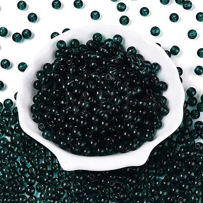 FGB Transparent Glass Seed Beads SEED-N013-01B-09-1