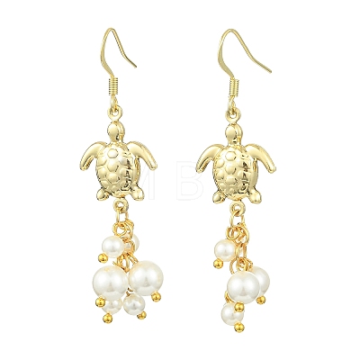 304 Stainless Steel Pendant Dangle Earrings EJEW-JE07232-1