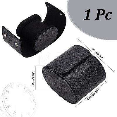 Imitation Leather Watch Package Boxes CON-WH0086-111A-1