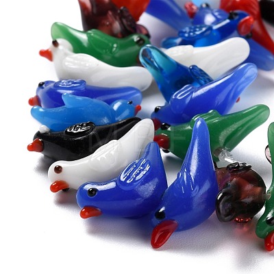 Handmade Lampwork Beads LAMP-F020-08-1