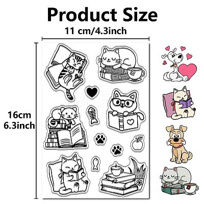 Custom Wall Theme PVC Plastic Clear Stamps DIY-WH0619-0008-1