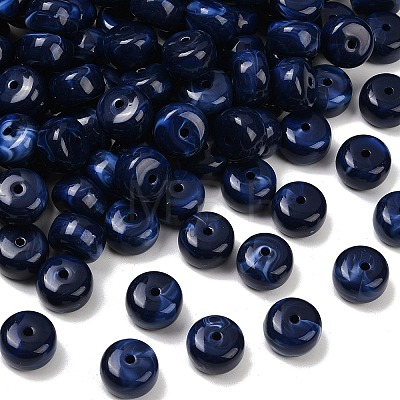 Opaque Acrylic Beads X-MACR-C037-03D-1
