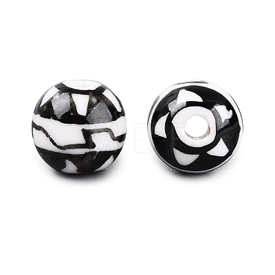 Handmade Porcelain Beads PORC-Q007-07B-1
