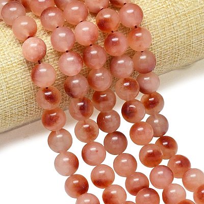 Natural Malaysia Jade Beads Strands G-B165-C01-12mm-1