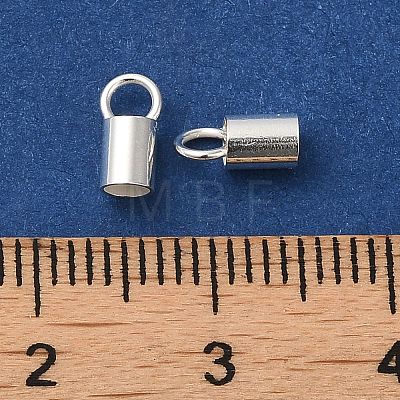 925 Sterling Silver Cord Ends STER-P055-01D-S-1
