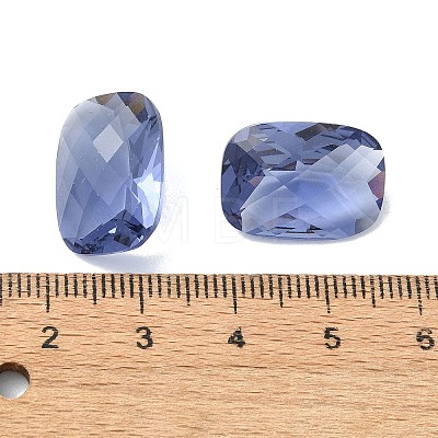 Faceted Glass Rhinestone Cabochons GGLA-C032-04-1