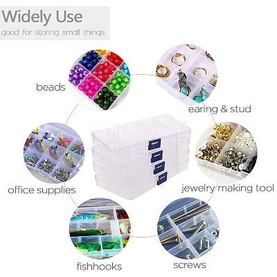 Plastic Bead Storage Containers CON-PH0001-85-1