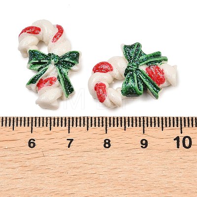 Christmas Opaque Resin Cabochons RESI-XCP0002-66C-1