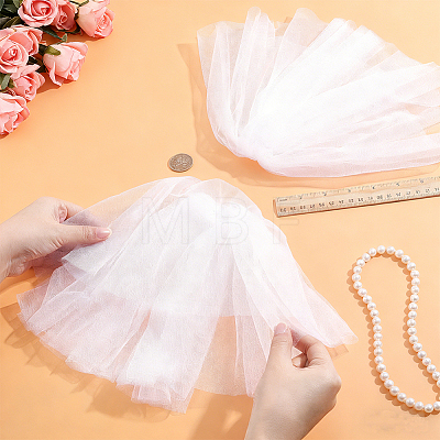 Polyester Mesh Shoulder Sleeves for Bride AJEW-WH0596-885B-1