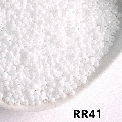 Opaque 11/0 Glass Seed Beads SEED-I013-2mm-RR41-1