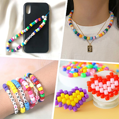 SUNNYCLUE Plastic Beads KY-SC0001-90-1