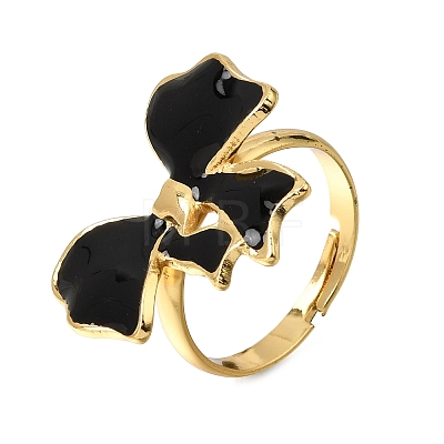 304 Stainless Steel Enamel Cuff Open Rings SA-CBA369F-02G-03-1