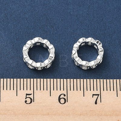 Brass Large Hole Beads KK-P355-24S-1