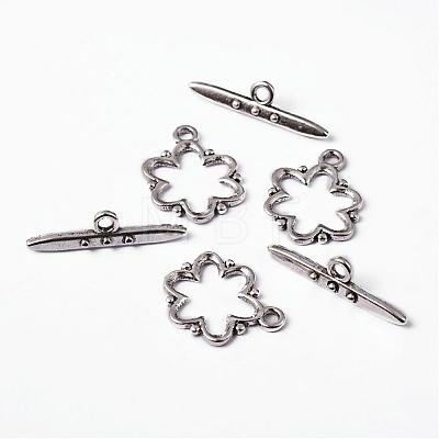 Alloy Toggle Clasps X-EA777Y-1