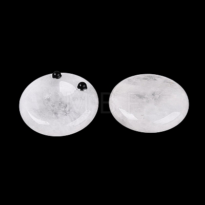 Natural & Synthetic Mixed Stone Thumb Worry Stone GG-Q601-12-1