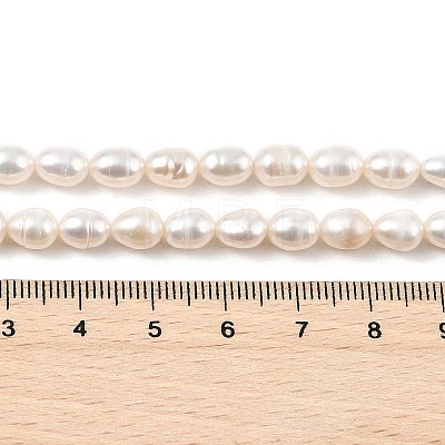 Natural Cultured Freshwater Pearl Beads Strands PEAR-I007-01B-05B-1