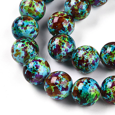 Synthetic Turquoise Beads Strands TURQ-T004-08A-04-1