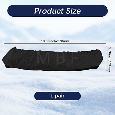 Oxford Cloth Ice Skate Guards AJEW-GF0015-13B-02-1
