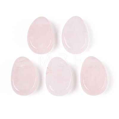 Natural Rose Quartz Pendants G-N349-08L-1