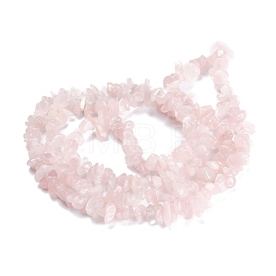 Natural Rose Quartz Beads Strands G-G011-14-1