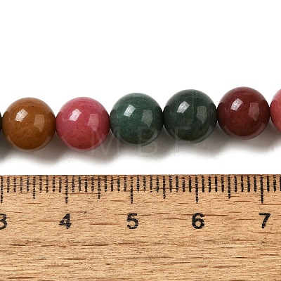 Dyed Natural Malaysia Jade Beads Strands G-G021-02B-15-1