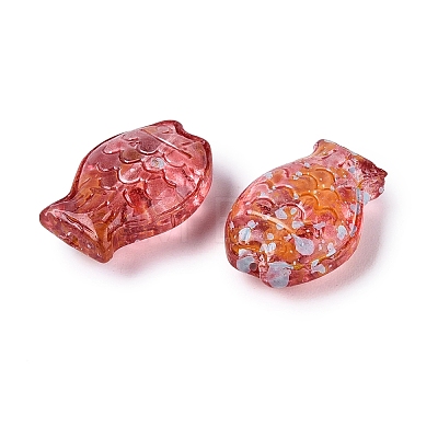 Picasso Transparent Glass Beads SEED-Q039-03C-1