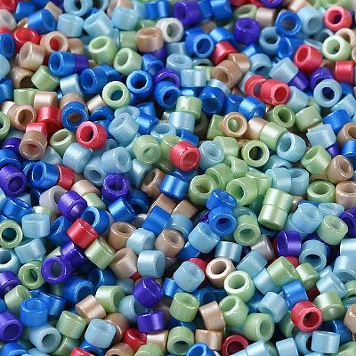 Baking Paint Glass Seed Beads SEED-S042-05A-14-1