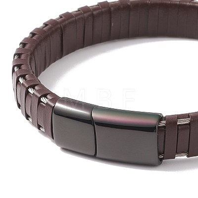 Leather Cord Bracelets BJEW-E352-11D-B-1