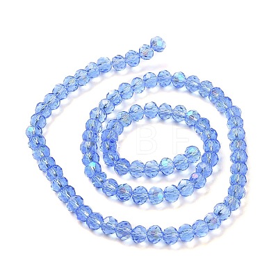 Electroplate Glass Beads Strands EGLA-A044-T4mm-L14-1