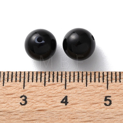 Plastic Imitation Pearl Beads FIND-M059-01C-06-1