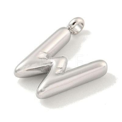 Non-Tarnish 304 Stainless Steel Pendants STAS-C102-16P-W-1