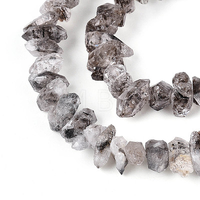 Natural Herkimer Diamond Beads Strands G-T144-A08-01-1