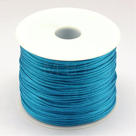 Nylon Satin Rattail Cords NWIR-R033-1.5mm-374-1