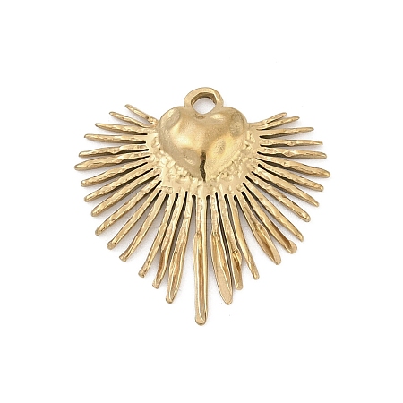 304 Stainless Steel Pendants STAS-D366-01E-G-1