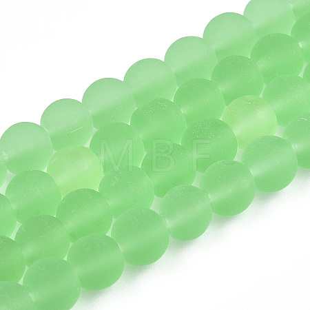 Transparent Glass Beads Strands LS-GLAA-T032-T6mm-MD17-1