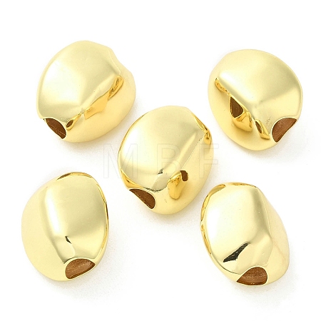 Brass European Beads KK-K364-16G-1
