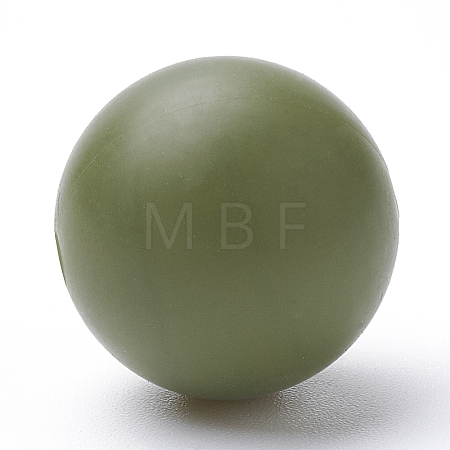 Food Grade Eco-Friendly Silicone Beads LS-SIL-R008C-49-1