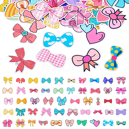 50Pcs PVC Paper Picture Stickers DIY-TAC0010-39-1