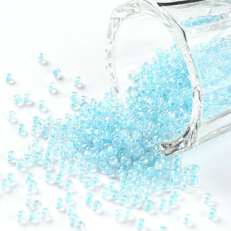 11/0 FGB Grade A Transparent Glass Seed Beads X-SEED-N001-E-315-1